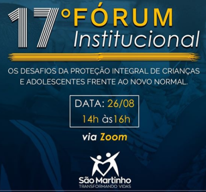17º Fórum Institucional Capa