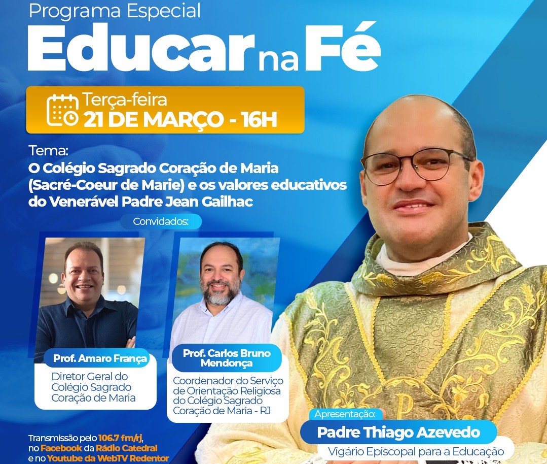 Col gio sagrado cora o de maria ser o tema do pr ximo programa educar