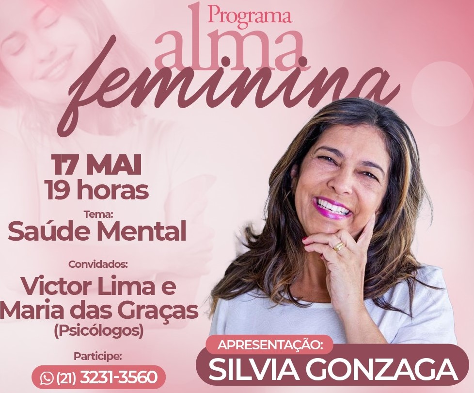 Programa alma feminina nesta sexta feira vai discutir a sa de mental